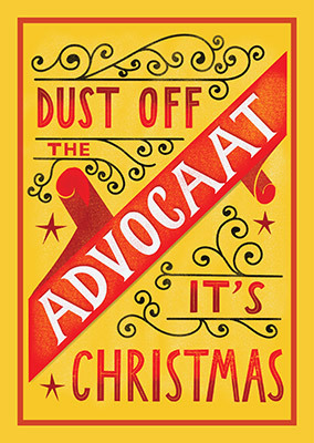 Dust off the Spoof Christmas Card