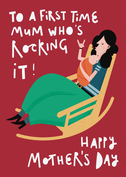 Rocking it Mother's Day Card