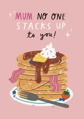 Stacks to You Mother's Day Card