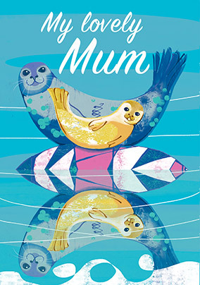 Seals Mothers Day Card