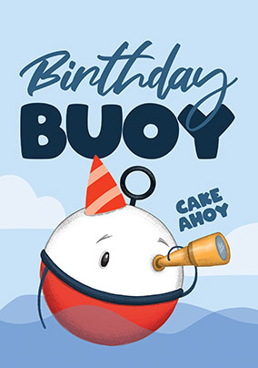 Birthday Buoy Card