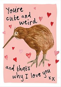 Tap to view Cute and Weird Valentine's Day Card