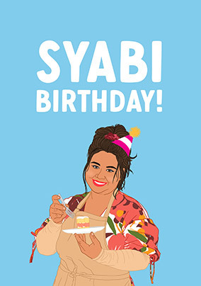 Syabi Birthday Card