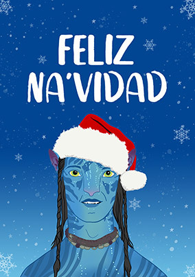 Feliz Na'Vidad Christmas Card