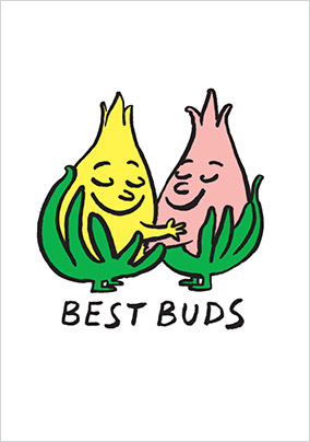 Best Buds Birthday Card