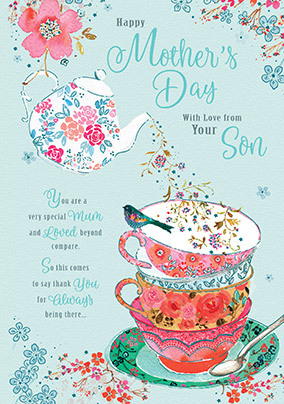 Mother's Day From Your Son Card