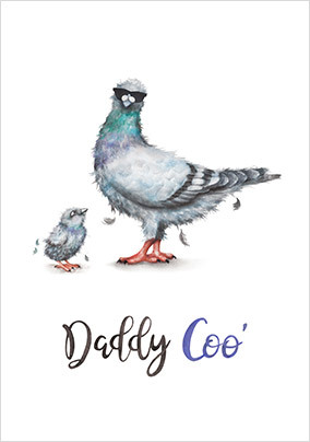 Daddy Coo Father's Day Card
