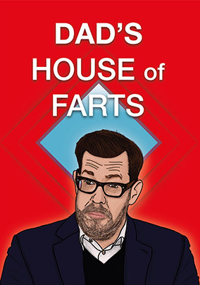 House of Farts Father's Day Card