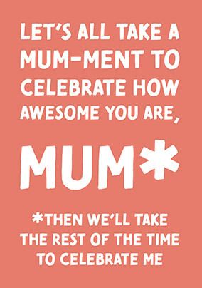 How Awesome Mothers Day Card