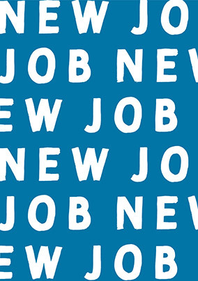 Typography New Job Card