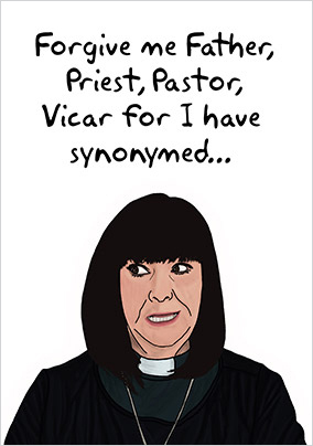 I Have Synonymed Ordination Card