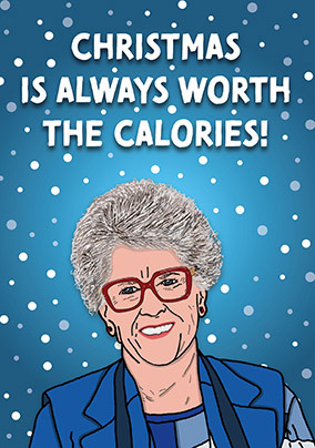 Christmas Calories Card