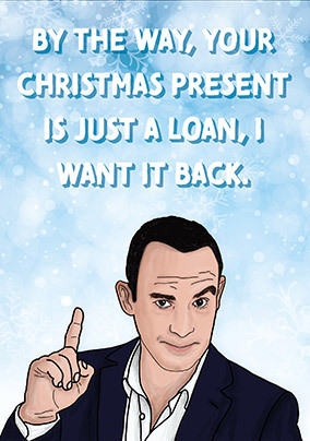 Just A loan Christmas Card