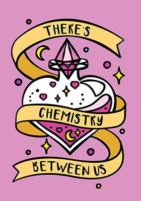 Chemistry Valentine's Day Card