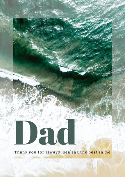 Sea Father's Day Card