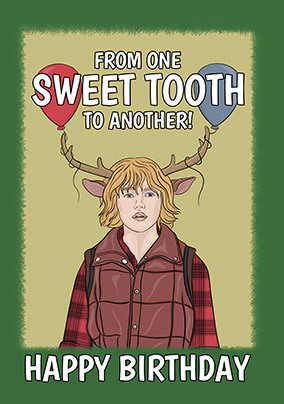 Sweet Tooth Birthday Card