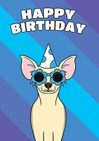Tap to view Chihuahua Birthday Card