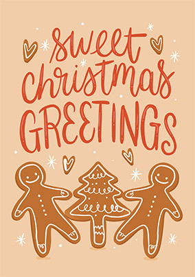 Sweet Christmas Greetings Card