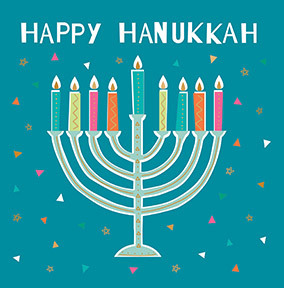 Menorah Card