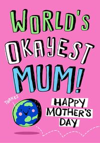 Tap to view Okayest Mum Mother's Day Card