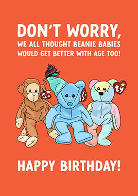 Get Better With Age Funny Card