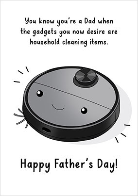 Dad Gadgets Father's Day Card