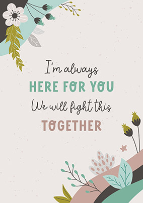 Fight This Together Get Well Card