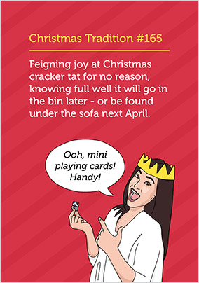 Christmas Tradition #165 Card