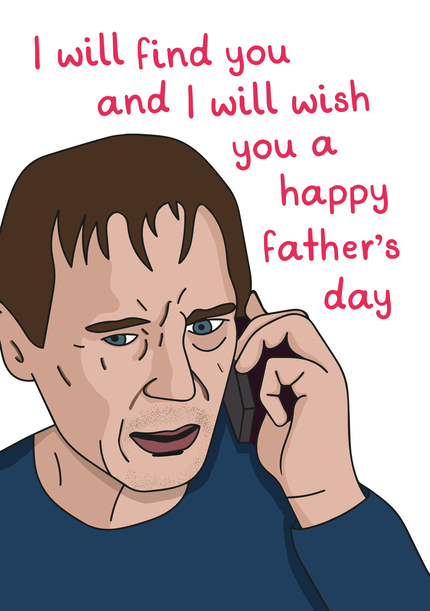 I Will Find You Father's Day Card