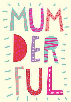 Mumderful Mothers Day Card