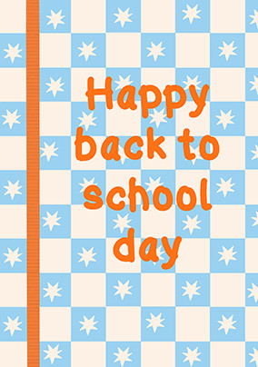 Happy Back To School Day Card