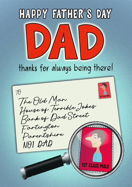 Dad Letter Father's Day Card