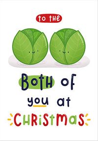 Tap to view Both of You Sprouts Christmas Card