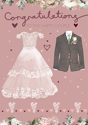 Wedding Outfits Card