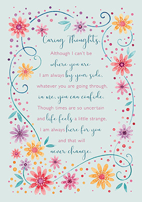 Caring Thoughts Card