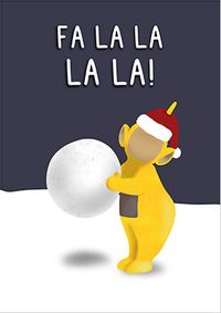Tap to view Fa la la la la Spoof Christmas Card