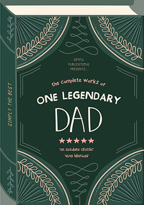 Legendary Dad Card