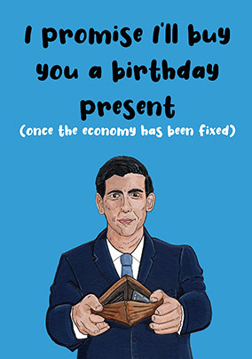 Once the Economy is Fixed Birthday Card