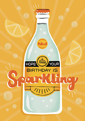 Hope Your Birthday is Sparkling Card