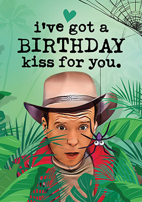 A Kiss For You Birthday Card