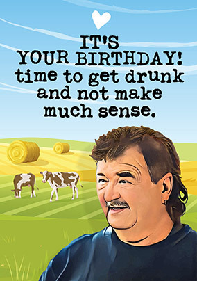 It's Your Birthday Topical Card