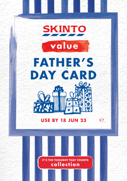 Skinto Father's Day Card