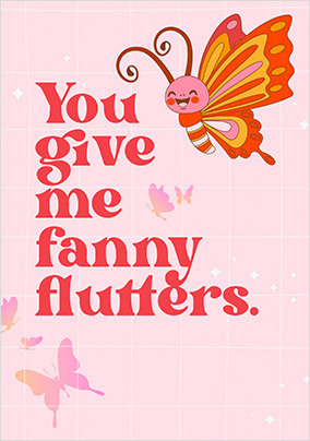 Fanny Flutters Valentine's Day Card