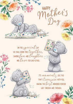 Me To You - Mother's Day Poem Card