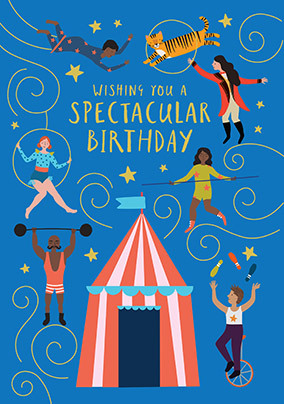 Circus  Children's Birthday Card