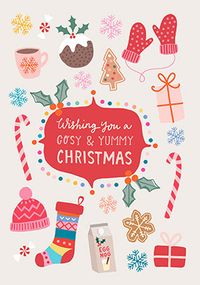 Tap to view Cosy and Yummy Christmas Card