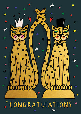 Leopards Congratulations Card