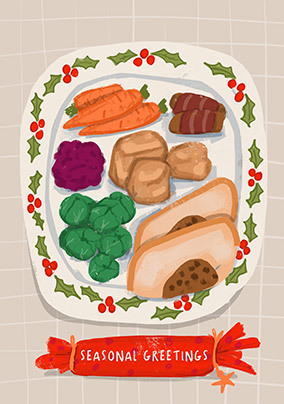 Christmas Dinner Card