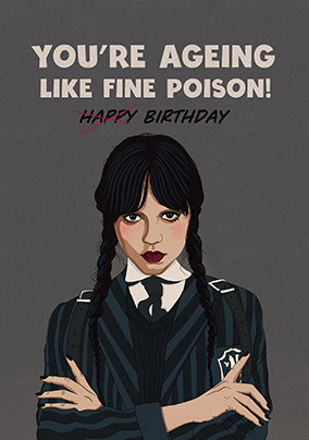 Like Fine Poison Birthday Card