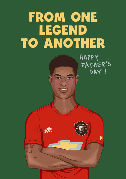 One Legend to Another Father's Day Card